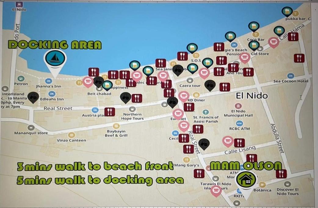 Mam Olson Pensionne House El Nido Dış mekan fotoğraf